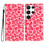 For Samsung Galaxy S25 Ultra Case PU Leather 3D Pattern Printing Wallet Phone Cover