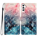 For Samsung Galaxy S25 Case PU Leather 3D Pattern Printing Wallet Phone Cover
