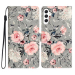 For Samsung Galaxy S25 Case PU Leather 3D Pattern Printing Wallet Phone Cover