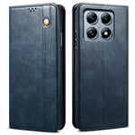 For Xiaomi 14T Pro Case Crazy Horse Texture Waxy Leather Wallet Stand Phone Cover