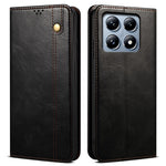 For Xiaomi 14T Pro Case Crazy Horse Texture Waxy Leather Wallet Stand Phone Cover