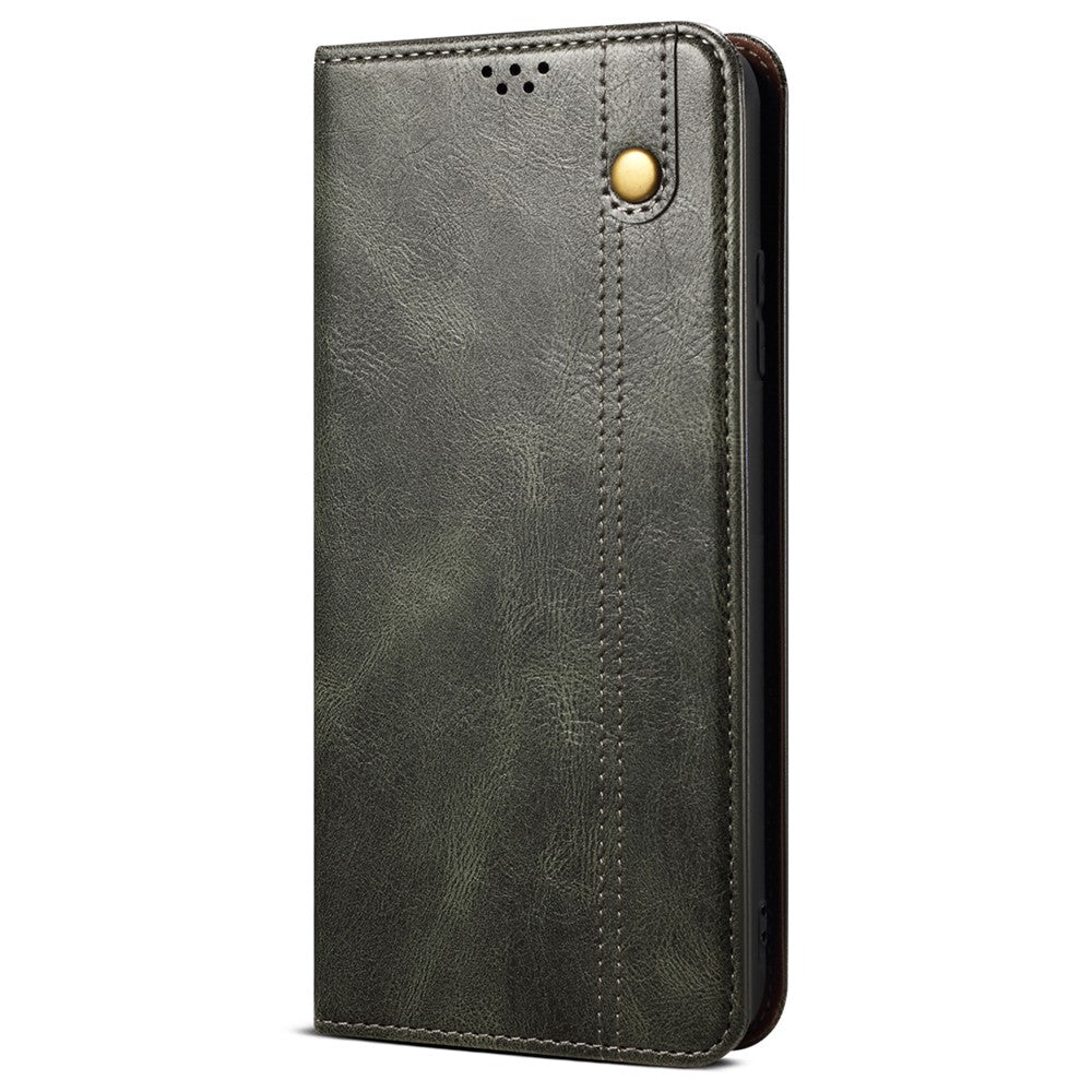 For Xiaomi 14T Case Crazy Horse Texture Waxy Leather Wallet Stand Phone Cover
