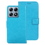 IDEWEI For Xiaomi 14T Pro Stand Case Crazy Horse Texture Leather Phone Cover