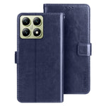 IDEWEI For Xiaomi 14T Stand Case Crazy Horse Texture Leather Phone Cover