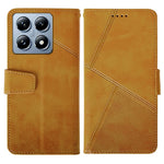 IDEWEI For Xiaomi 14T Pro Case Leather Wallet Phone Cover Stand Calf Texture