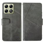 IDEWEI For Xiaomi 14T Case Leather Wallet Phone Cover Stand Calf Texture