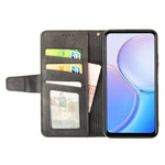IDEWEI For Xiaomi 14T Case Leather Wallet Phone Cover Stand Calf Texture