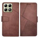 IDEWEI For Xiaomi 14T Case Leather Wallet Phone Cover Stand Calf Texture