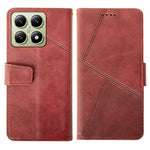 IDEWEI For Xiaomi 14T Case Leather Wallet Phone Cover Stand Calf Texture