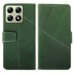IDEWEI For Xiaomi 14T Case Leather Wallet Phone Cover Stand Calf Texture