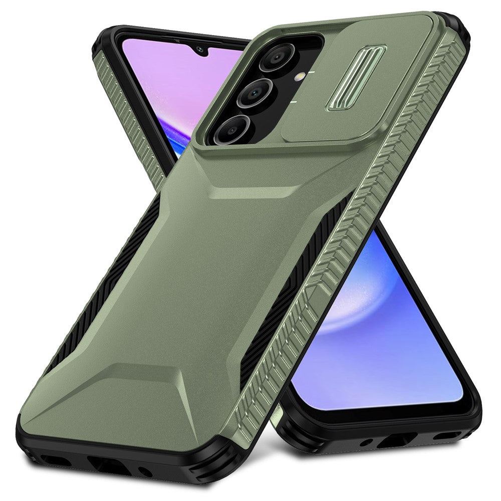For Samsung Galaxy A16 5G / A16 4G Case Camshield TPU+PC Phone Cover Non-Slip Side Edge