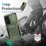 For Samsung Galaxy A16 5G / A16 4G Case Camshield TPU+PC Phone Cover Non-Slip Side Edge