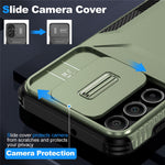 For Samsung Galaxy A16 5G / A16 4G Case Camshield TPU+PC Phone Cover Non-Slip Side Edge