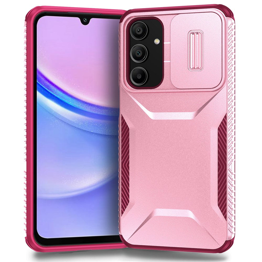 For Samsung Galaxy A16 5G / A16 4G Case Camshield TPU+PC Phone Cover Non-Slip Side Edge