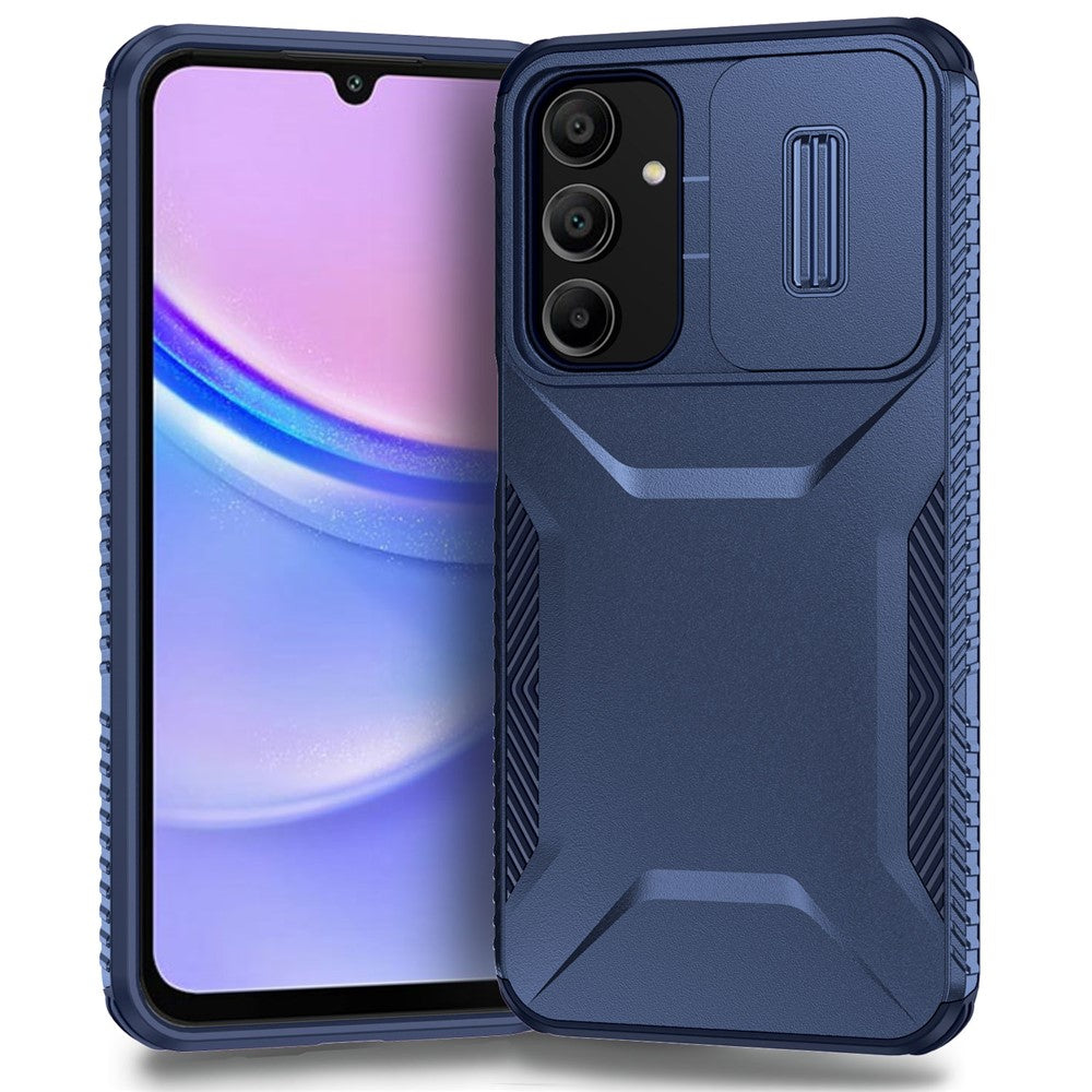 For Samsung Galaxy A16 5G / A16 4G Case Camshield TPU+PC Phone Cover Non-Slip Side Edge