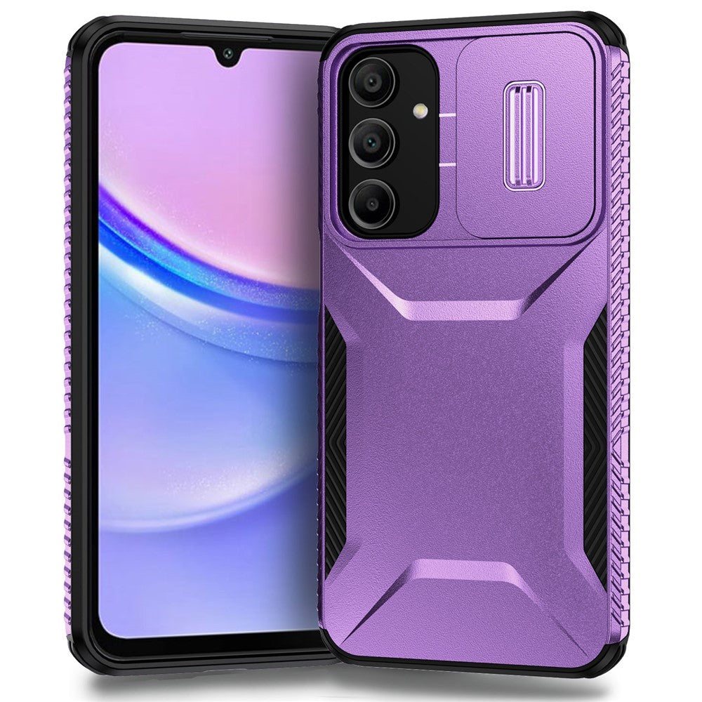 For Samsung Galaxy A16 5G / A16 4G Case Camshield TPU+PC Phone Cover Non-Slip Side Edge