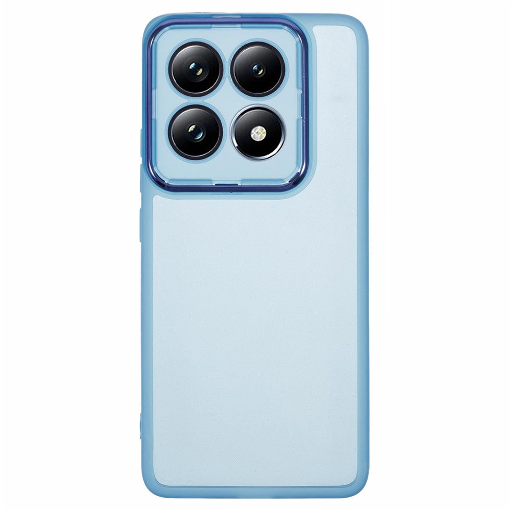 DKSM Series For Xiaomi 14T Case Electroplated Camera Frame TPU Phone Cover