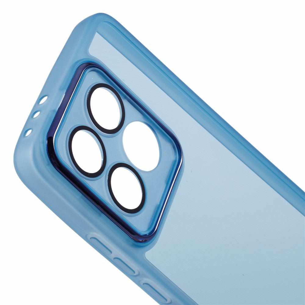 DKSM Series For Xiaomi 14T Case Electroplated Camera Frame TPU Phone Cover