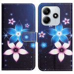 For Xiaomi Redmi Note 14 5G Case Pattern Print PU Leather Wallet Phone Cover Cross Texture