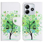For Xiaomi Redmi Note 14 5G Leather Case Pattern Printing Cross Texture Phone Cover