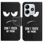 For Xiaomi Redmi Note 14 5G Leather Case Pattern Printing Cross Texture Phone Cover