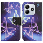 For Xiaomi Redmi Note 14 5G Leather Case Pattern Printing Cross Texture Phone Cover