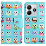 For Xiaomi Redmi Note 14 5G Leather Case Pattern Printing Cross Texture Phone Cover