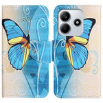 For Xiaomi Redmi Note 14 5G Leather Case Pattern Printing Cross Texture Phone Cover