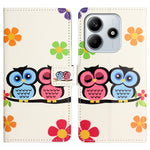 For Xiaomi Redmi Note 14 5G Case Pattern Print PU Leather Wallet Phone Cover