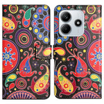 For Xiaomi Redmi Note 14 5G Case Pattern Print PU Leather Wallet Phone Cover