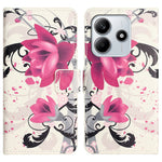 For Xiaomi Redmi Note 14 5G Case Pattern Print PU Leather Wallet Phone Cover