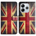 For Xiaomi Redmi Note 14 5G Case Pattern Print PU Leather Wallet Phone Cover