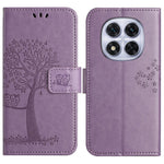 For Xiaomi Redmi Note 14 Pro+ 5G / Note 14 Pro 5G / Poco X7 5G Case PU Leather Owl Tree Imprinted Wallet Phone Cover