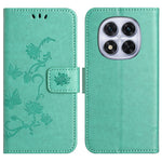 For Xiaomi Redmi Note 14 Pro+ 5G / Note 14 Pro 5G / Poco X7 5G Case Wallet Stand Imprinted Butterfly Flower PU Leather Phone Cover