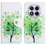 For Xiaomi Redmi Note 14 Pro+ 5G / Note 14 Pro 5G / Poco X7 5G Leather Case Pattern Printing Cross Texture Phone Cover