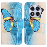 For Xiaomi Redmi Note 14 Pro+ 5G / Note 14 Pro 5G / Poco X7 5G Leather Case Pattern Printing Cross Texture Phone Cover
