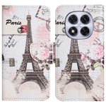For Xiaomi Redmi Note 14 Pro+ 5G / Note 14 Pro 5G / Poco X7 5G Leather Case Pattern Printing Cross Texture Phone Cover
