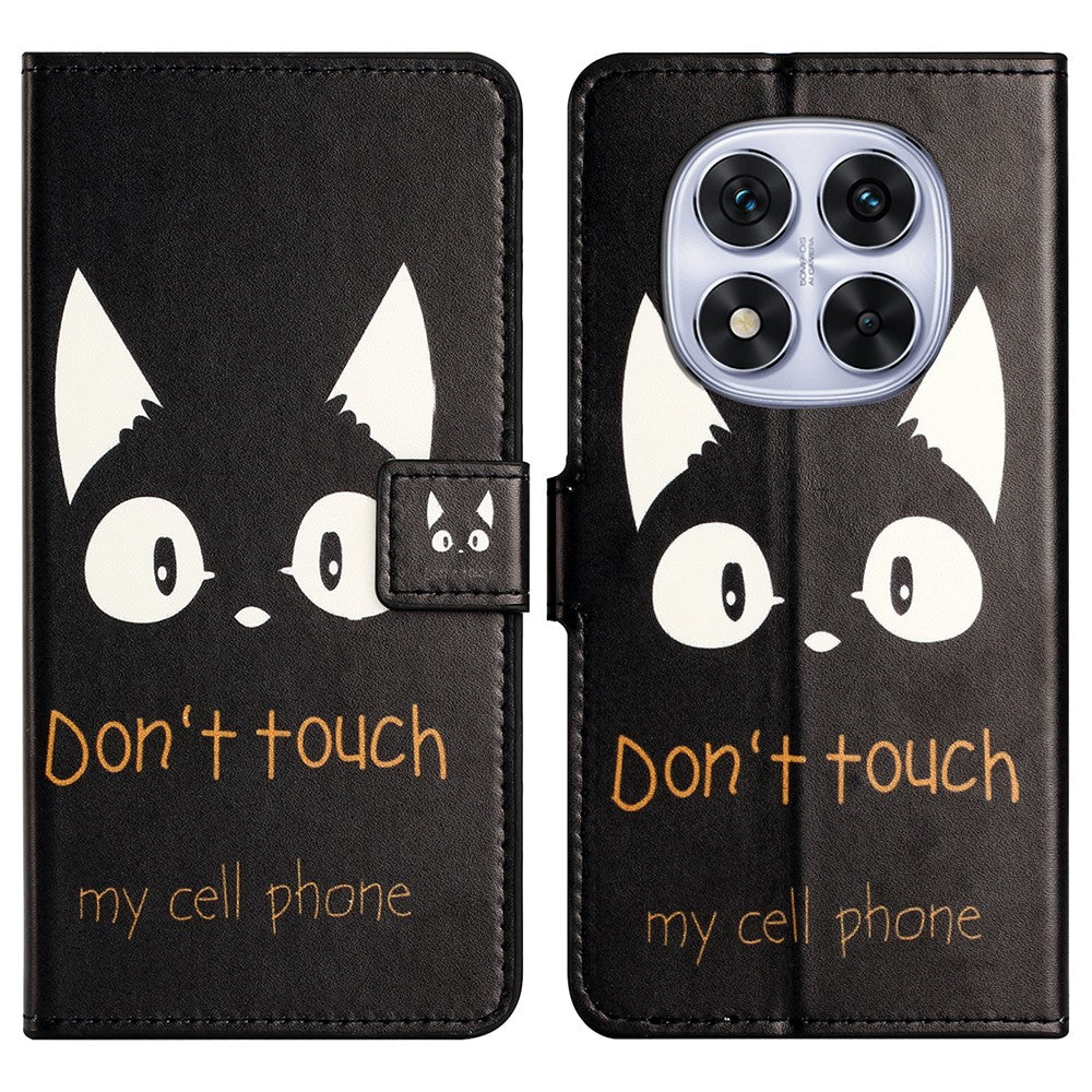 For Xiaomi Redmi Note 14 Pro+ 5G / Note 14 Pro 5G / Poco X7 5G Case Pattern Print PU Leather Wallet Phone Cover