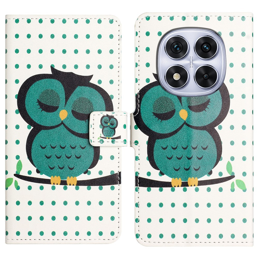 For Xiaomi Redmi Note 14 Pro+ 5G / Note 14 Pro 5G / Poco X7 5G Case Pattern Print PU Leather Wallet Phone Cover