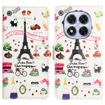For Xiaomi Redmi Note 14 Pro+ 5G / Note 14 Pro 5G / Poco X7 5G Case Pattern Print PU Leather Wallet Phone Cover