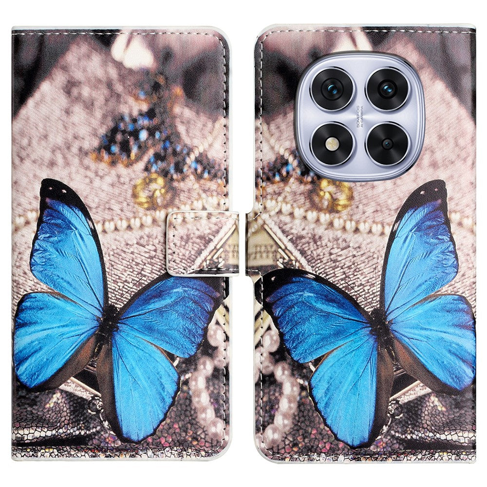 For Xiaomi Redmi Note 14 Pro+ 5G / Note 14 Pro 5G / Poco X7 5G Case Pattern Print PU Leather Wallet Phone Cover
