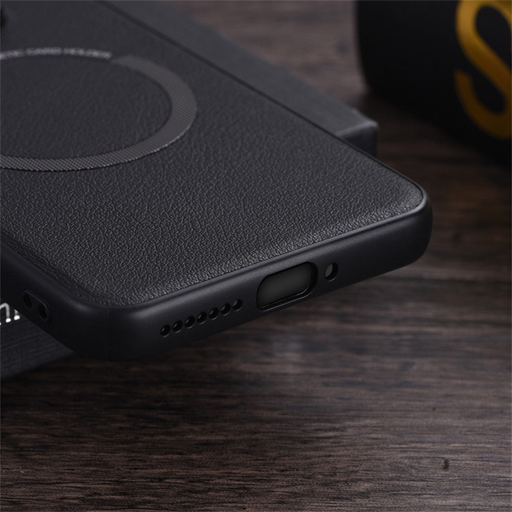 For Xiaomi 14T Magnetic Case Anti-Drop PU Leather+TPU Cover