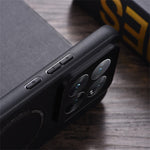 For Xiaomi 14T Magnetic Case Anti-Drop PU Leather+TPU Cover