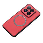 For Xiaomi 14T Magnetic Case Anti-Drop PU Leather+TPU Cover