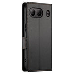 DF-010 För OnePlus Nord 4 Stativfodral PU-läder Plånboksfodral för mobil