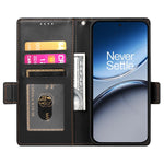 DF-010 För OnePlus Nord 4 Stativfodral PU-läder Plånboksfodral för mobil