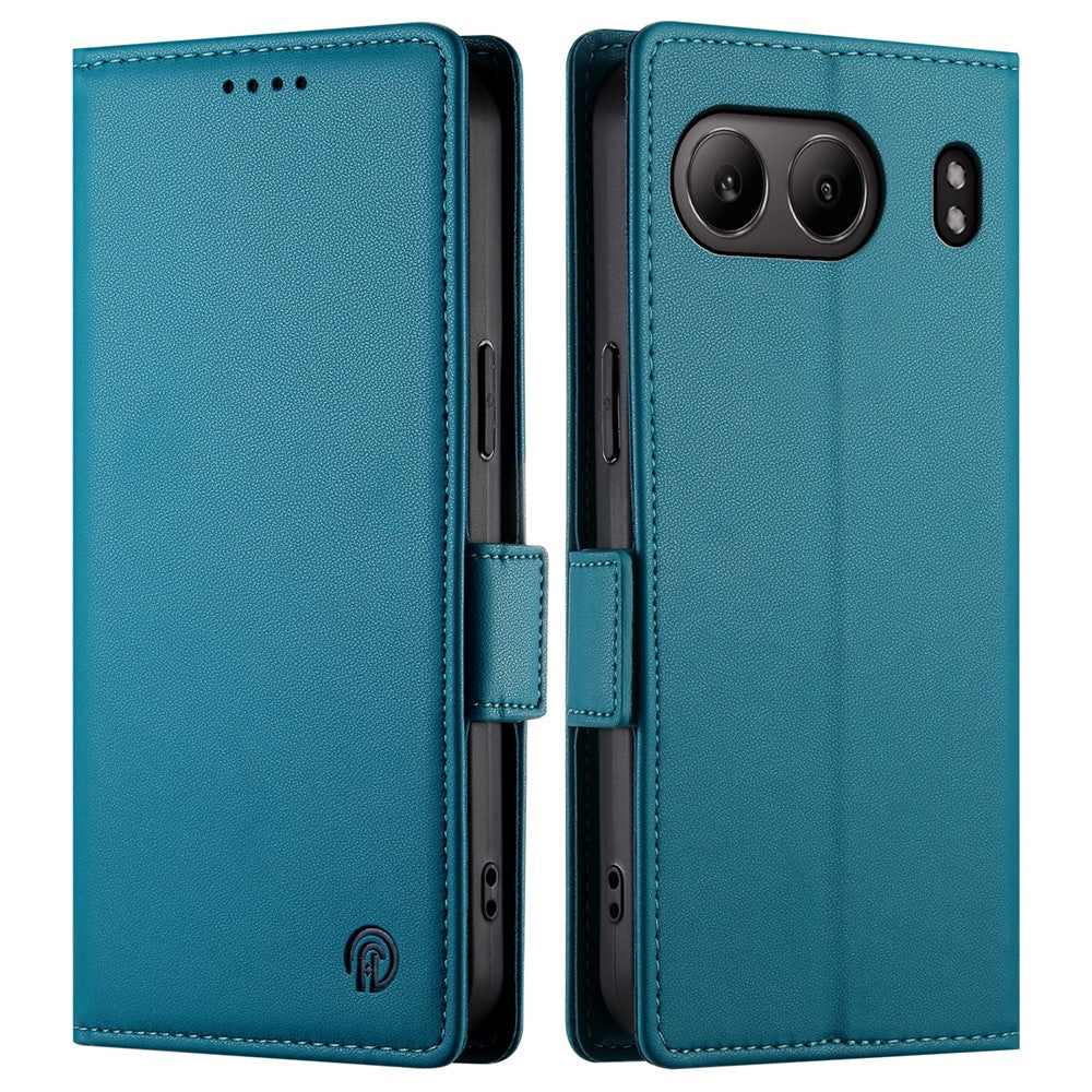 DF-010 För OnePlus Nord 4 Stativfodral PU-läder Plånboksfodral för mobil