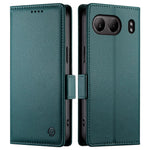 DF-010 För OnePlus Nord 4 Stativfodral PU-läder Plånboksfodral för mobil