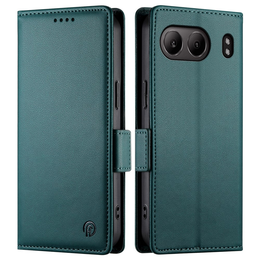 DF-010 För OnePlus Nord 4 Stativfodral PU-läder Plånboksfodral för mobil