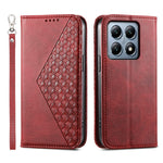 For Xiaomi 14T Pro Case Calf Texture PU Leather Phone Cover with Wallet
